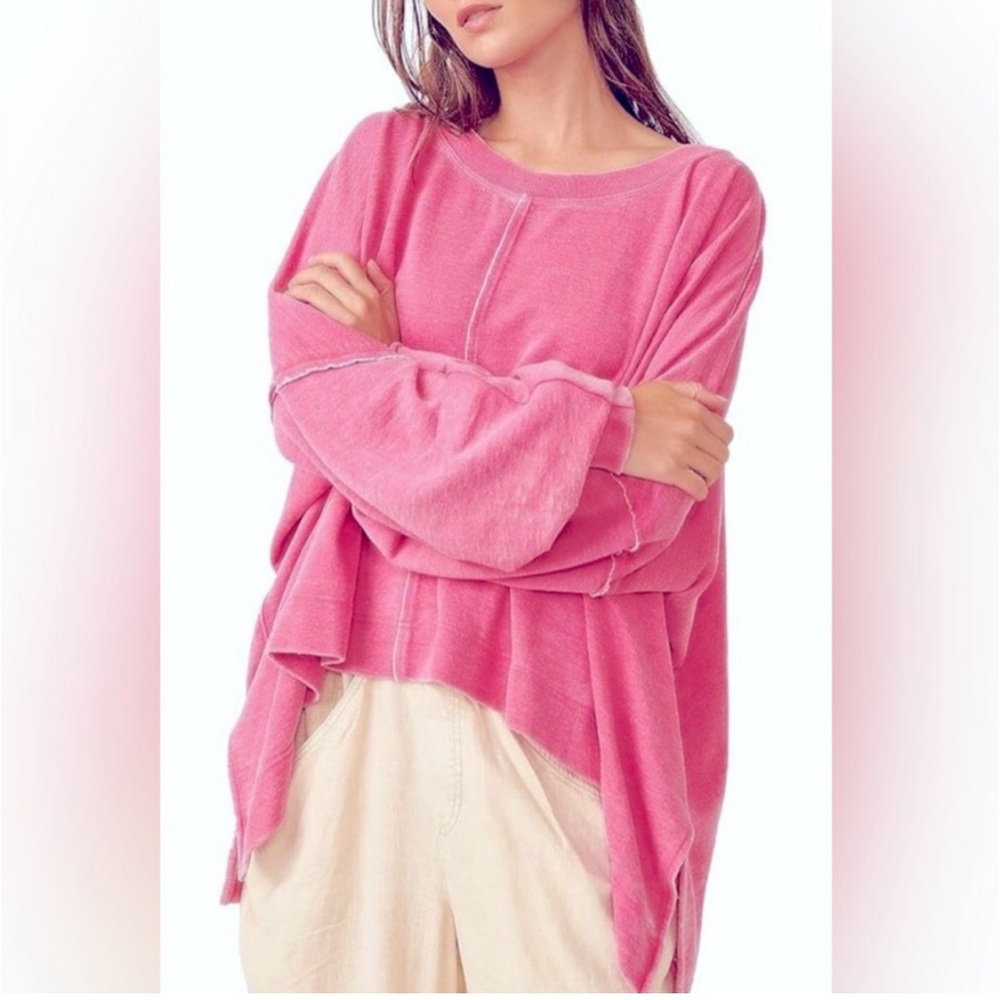 NWT Free People Pink Top